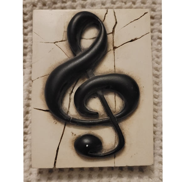 Sid Dickens Memory Block "Treble Clef" T-06 *RETIRED* - Picture 1 of 2